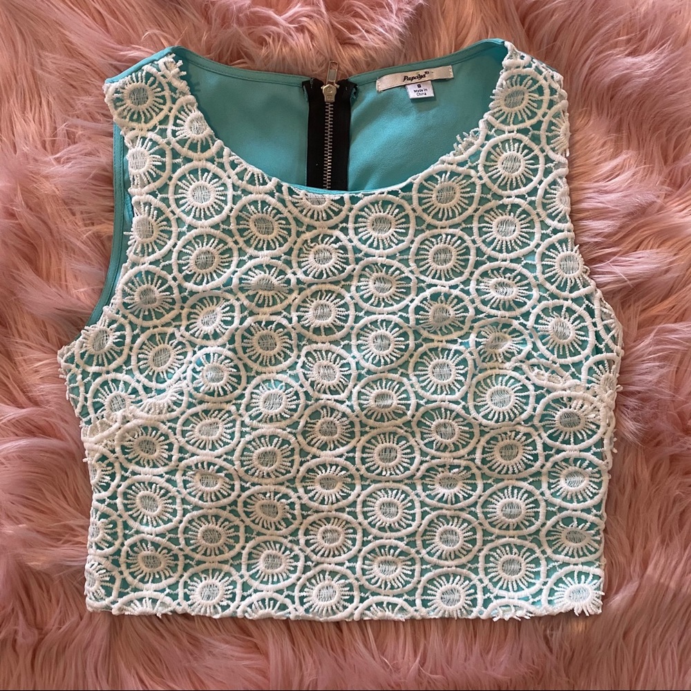 Papaya Crop Top